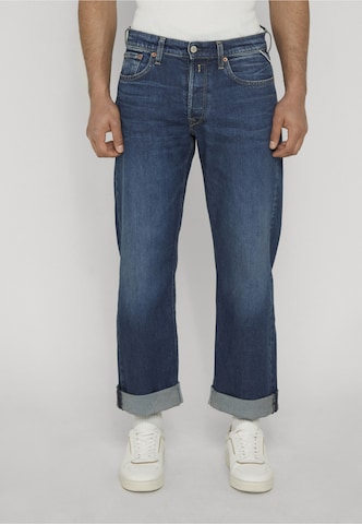 regular Jeans 'Aubry' di REPLAY in blu: frontale