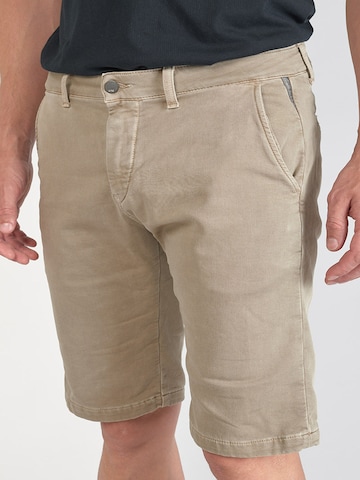 Effilé Pantalon 'Jogg' Le Temps Des Cerises en beige