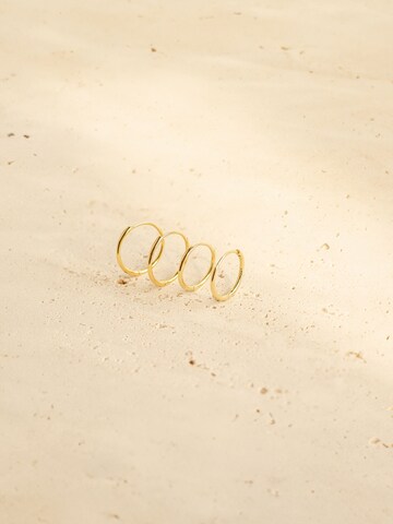 Hey Happiness Ohrringe 'Pure Duo'‌‌‌‌‌‌‌‌‌ in Gold