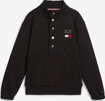 TOMMY HILFIGER Sweatshirt in Black: front