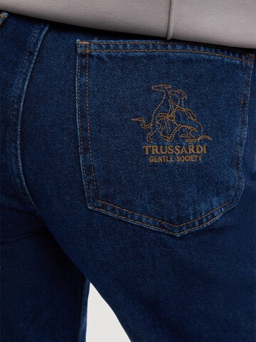 Trussardi Wide leg Jeans in Blue