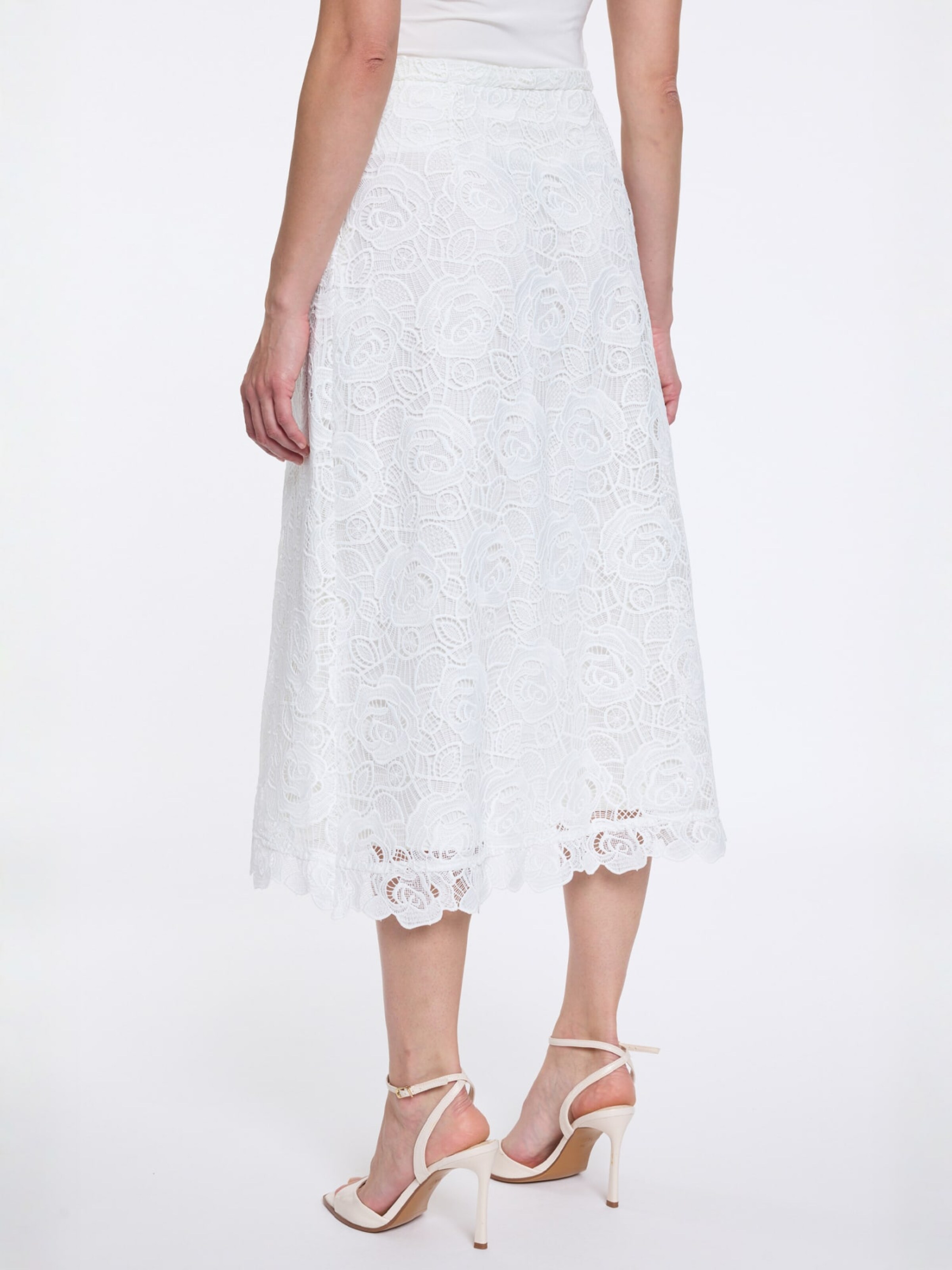 Ana Alcazar Skirt in White