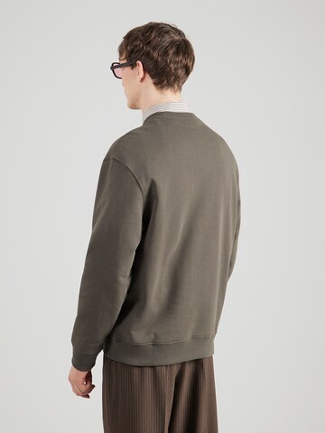 Calvin Klein Jeans Sweatshirt in Groen: terug