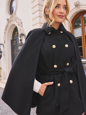 Palton de primăvară-toamnă de la love & roses pe negru