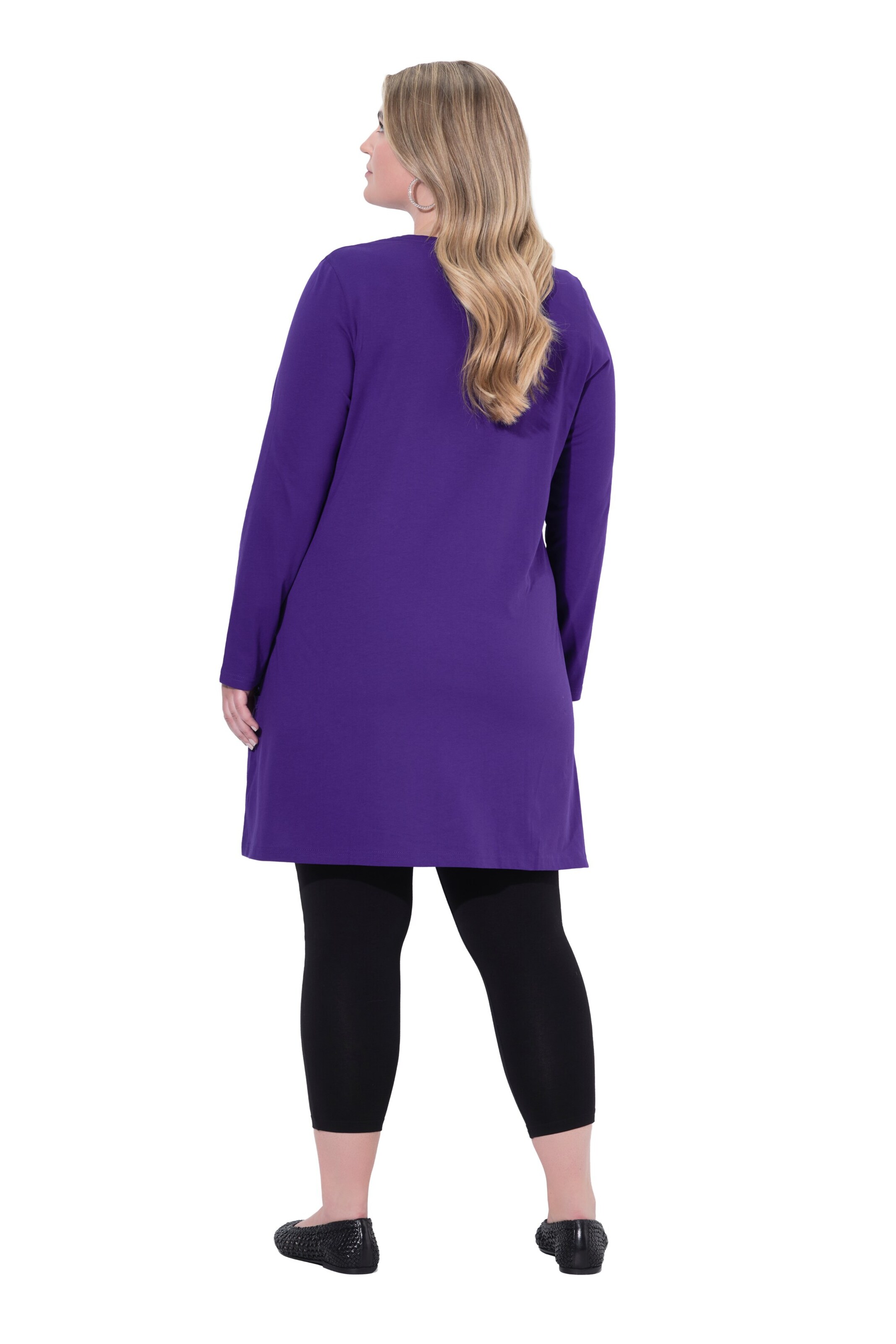 Ulla Popken Longshirt in Blau