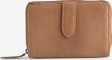 MARKBERG Wallet in Brown: front