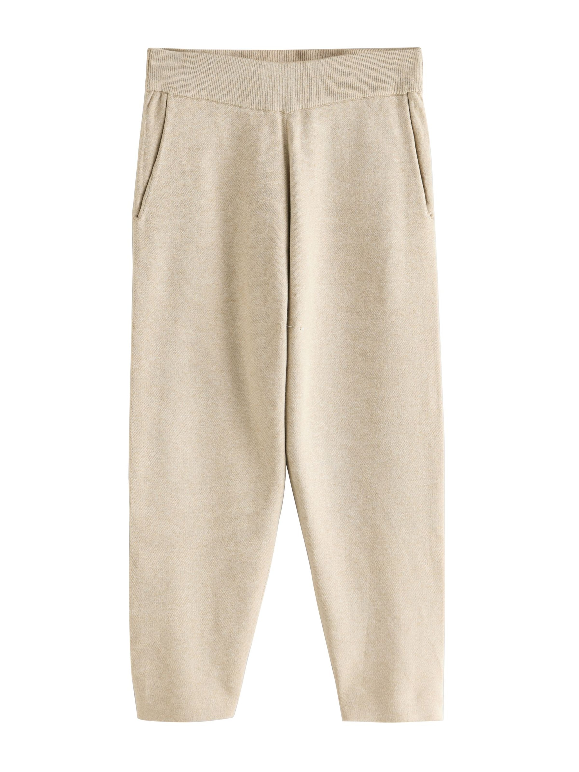 Next Baggy Παντελόνι σε μπεζ: μπροστά