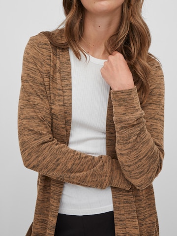 VILA Knit cardigan 'Freja' in Brown