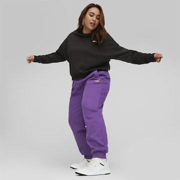 PUMA Tapered Broek in Lila