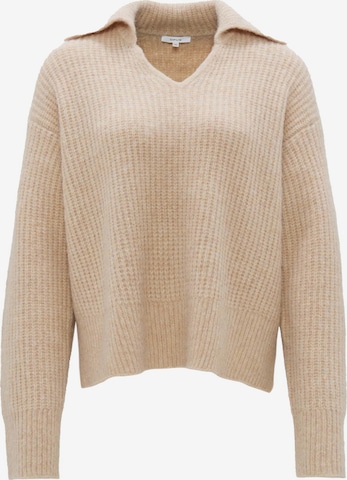 OPUS Trui 'Polonda' in Beige: voorkant