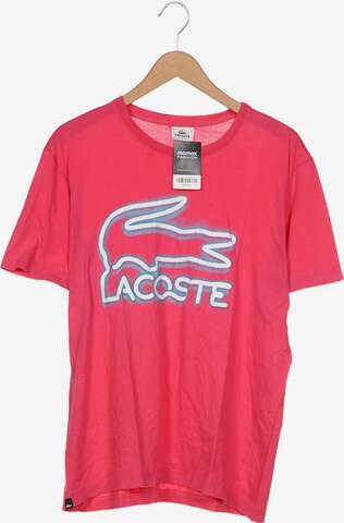 Lacoste Sport Shirt in XL in Pink: front