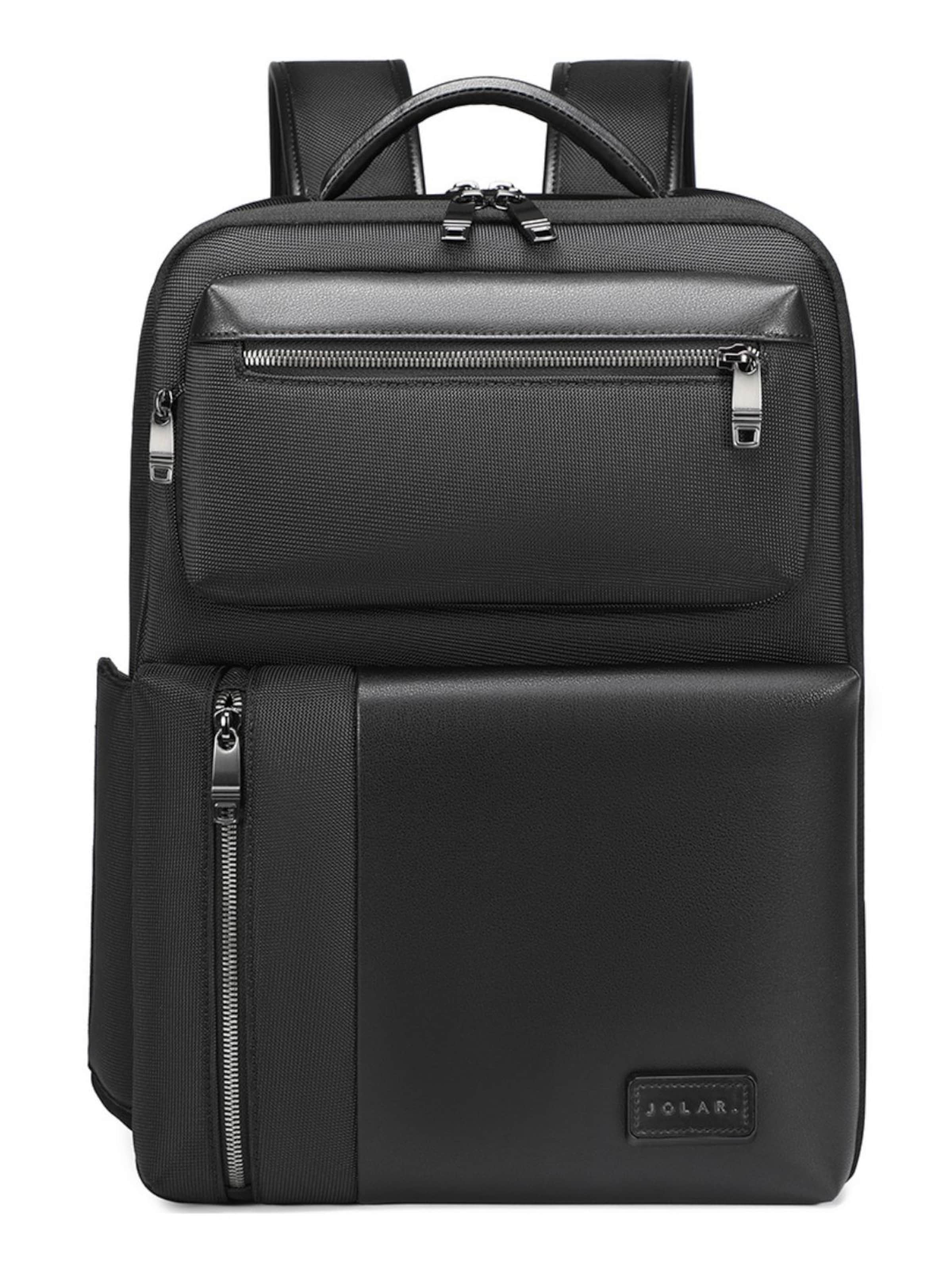 jolar Backpack 'SMART' in Black: front