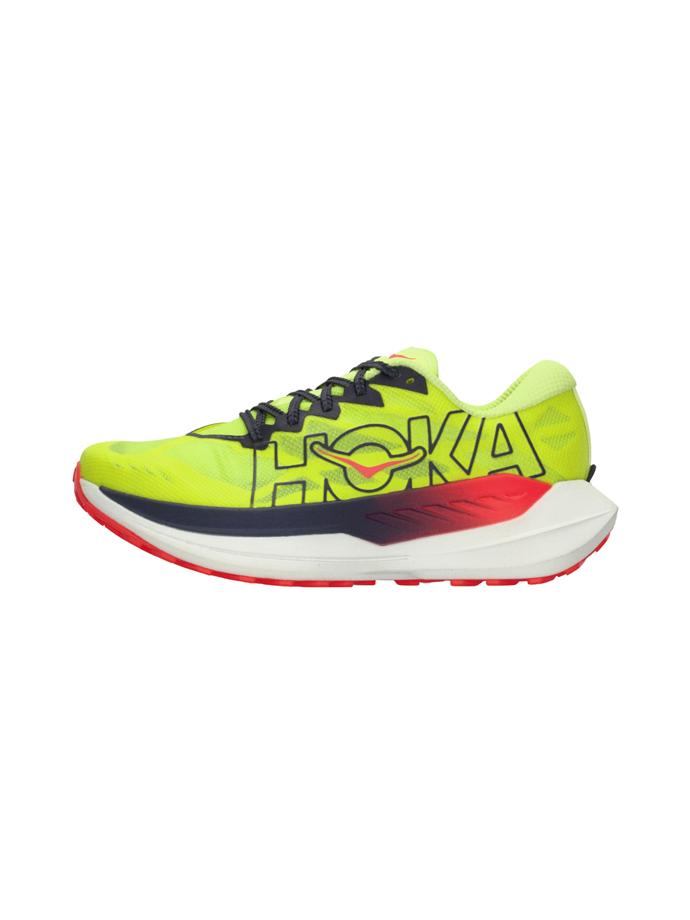 HOKA Buty do biegania 'ROCKET X TRAIL' w kolorze zielony: przód