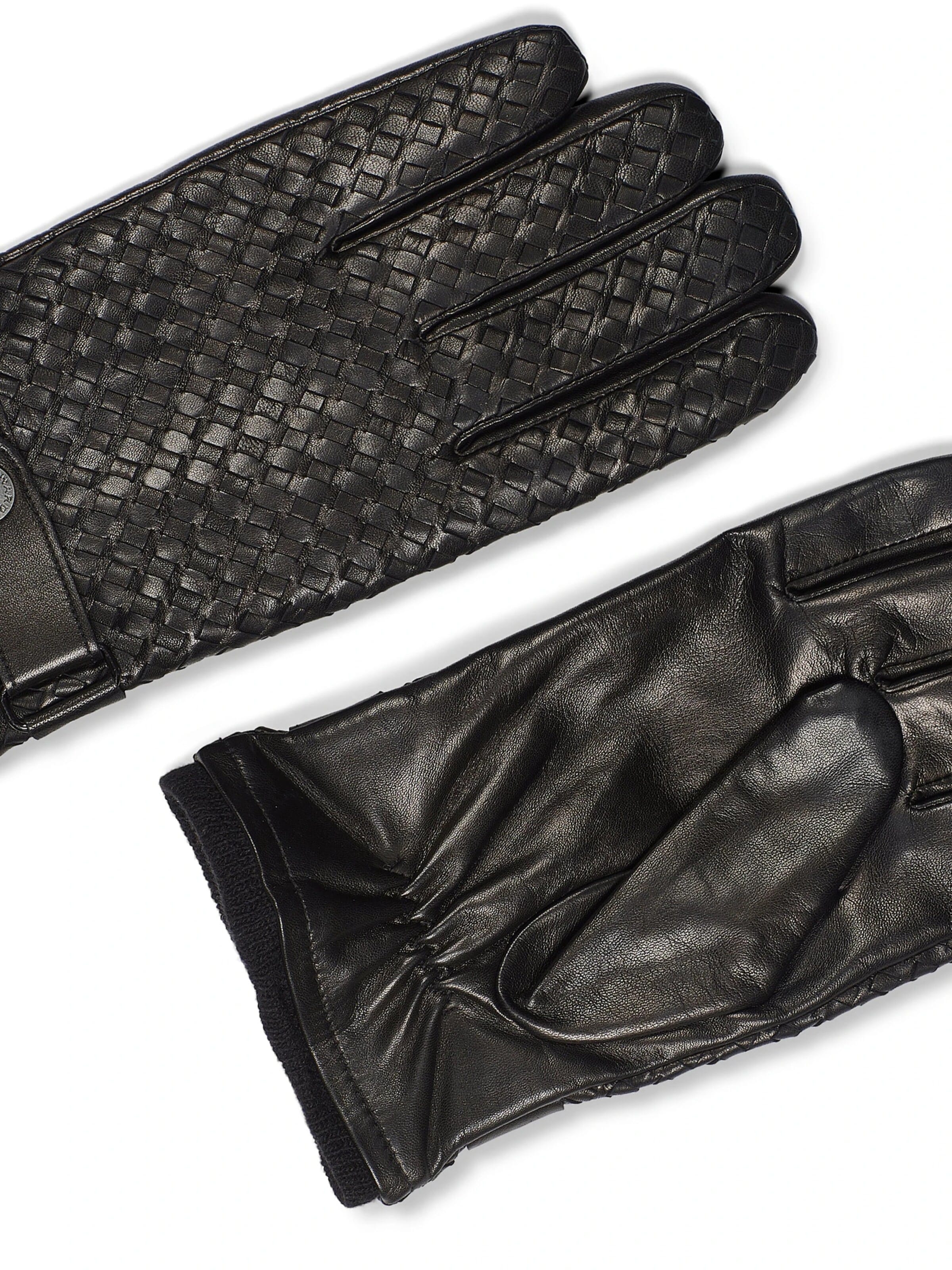 Howard London - Guantes con dedos 'Axel' en negro