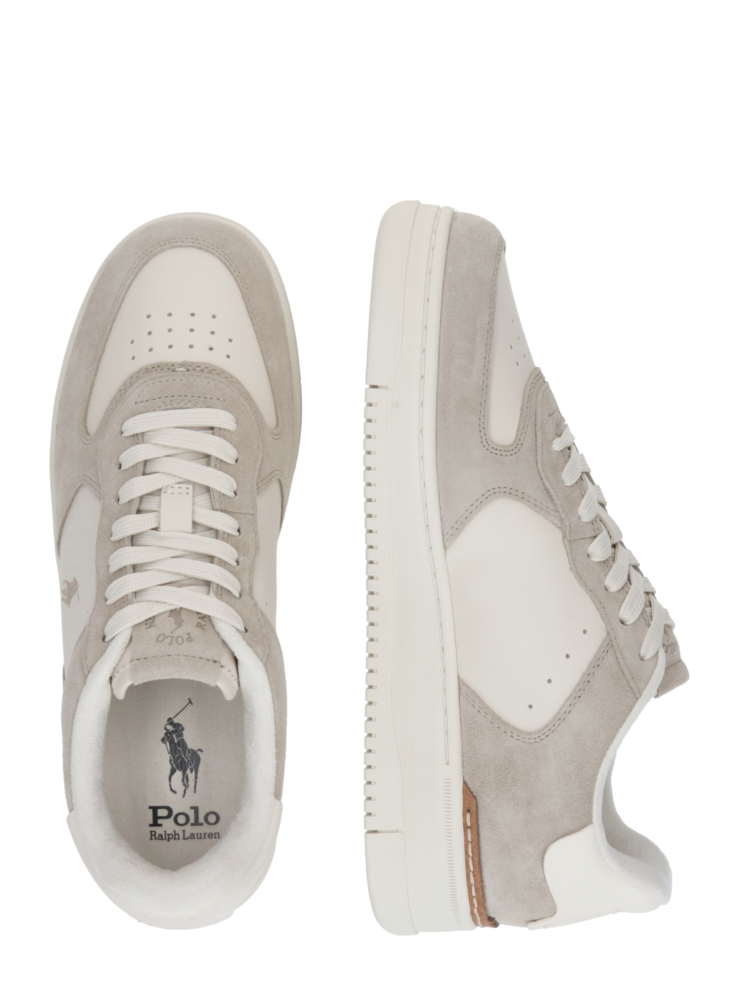 Polo Ralph Lauren Trainers 'MASTERS CRT' in Beige