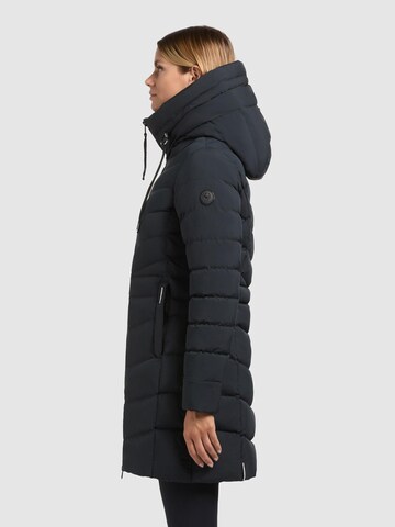 khujo Wintermantel 'Tuhani5' in Blau