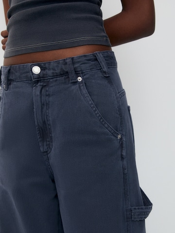 Pull&Bear Bootcut Jeans i blå