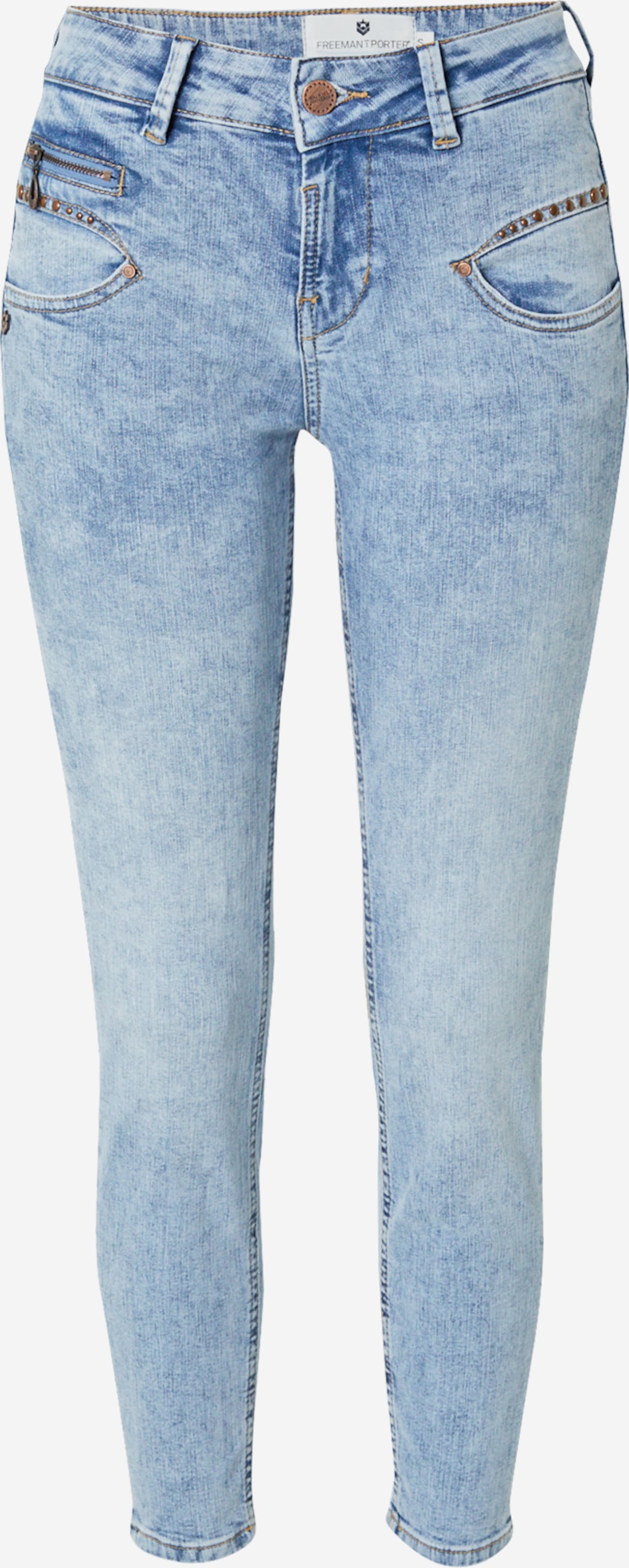 FREEMAN T. PORTER Slim fit Jeans 'Alexa' in Blue | ABOUT YOU