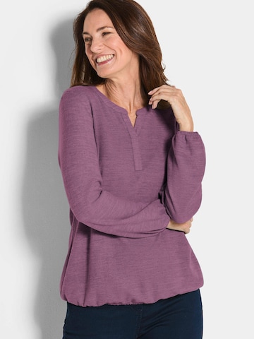 Goldner Shirt in Purple: front
