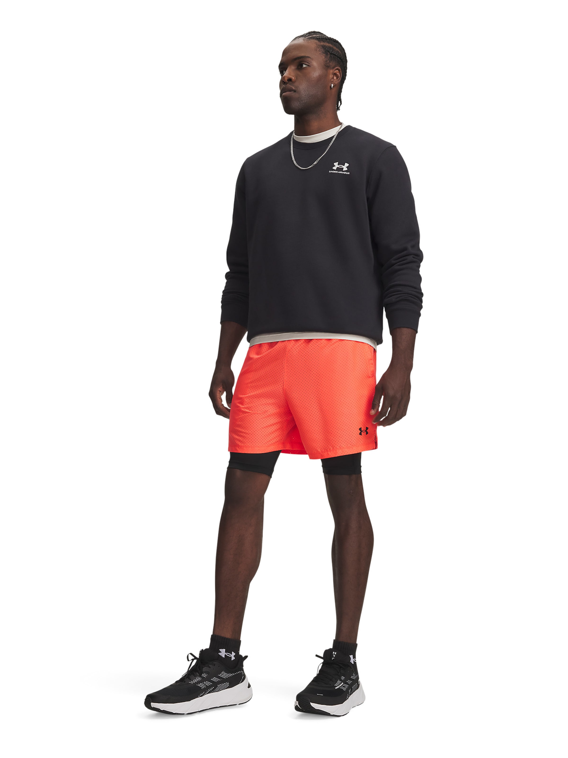 UNDER ARMOUR Regular Sports trousers 'Vanish 2.0' in Red