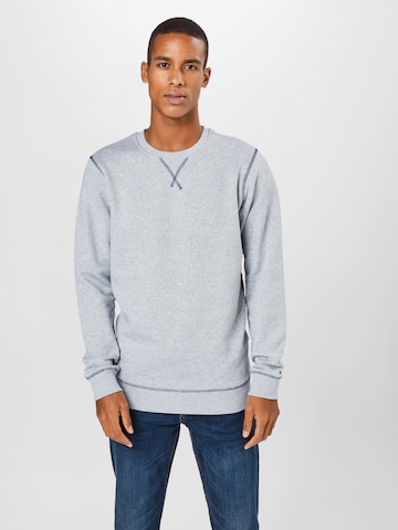 Urban Classics Regular fit Sweatshirt in Grey: front