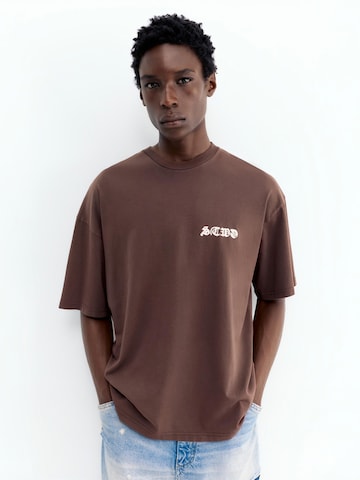 Pull&BearMajica 'STWD' - smeđa boja