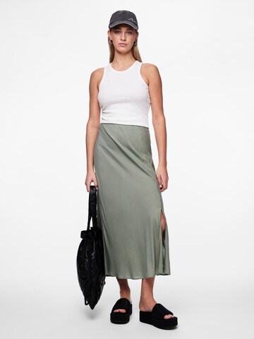 PIECES Skirt 'NYA' in Green