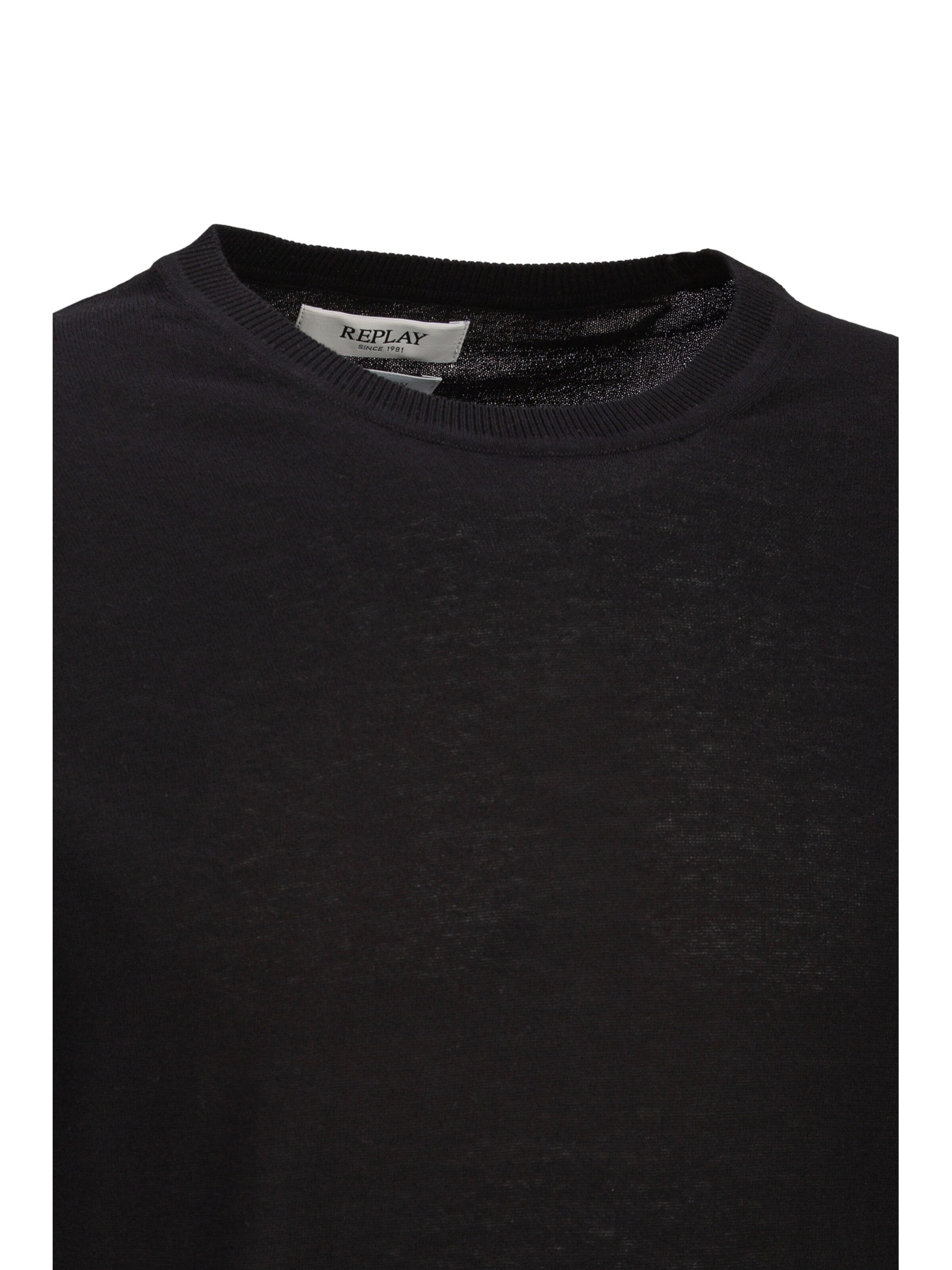 REPLAY T-Shirt in Schwarz