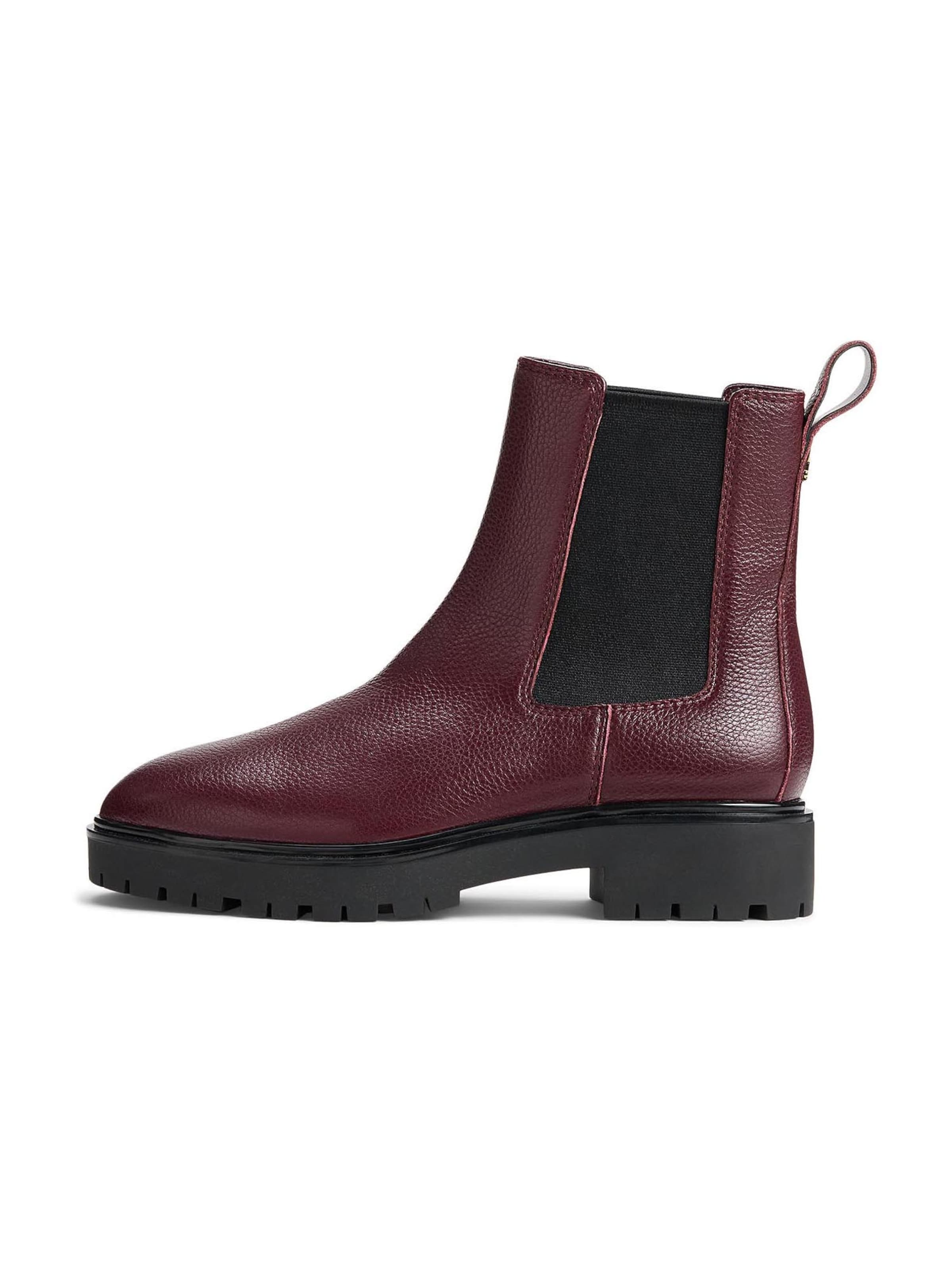 Lauren Ralph Lauren Боти Chelsea 'ALLYSON' в червено