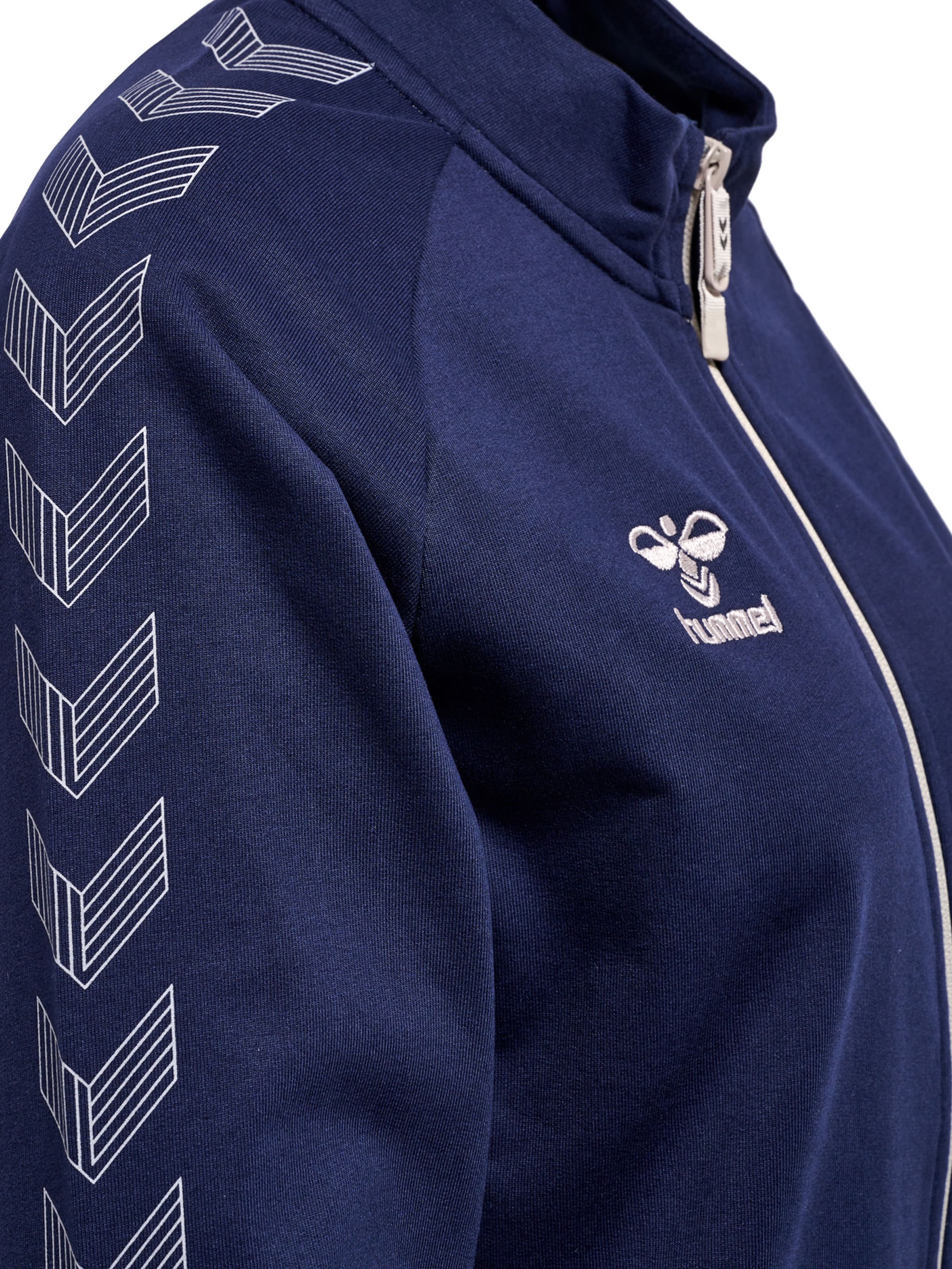 Hummel Sportsweatjacke 'Move Grid' in Blau