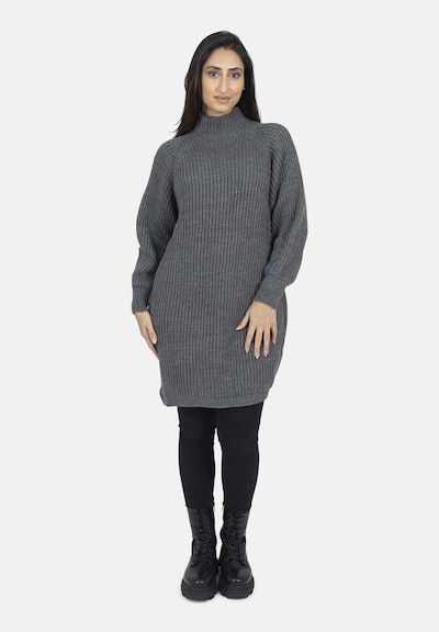 Elara Knit dress in XS-XL in Graphite, Item view