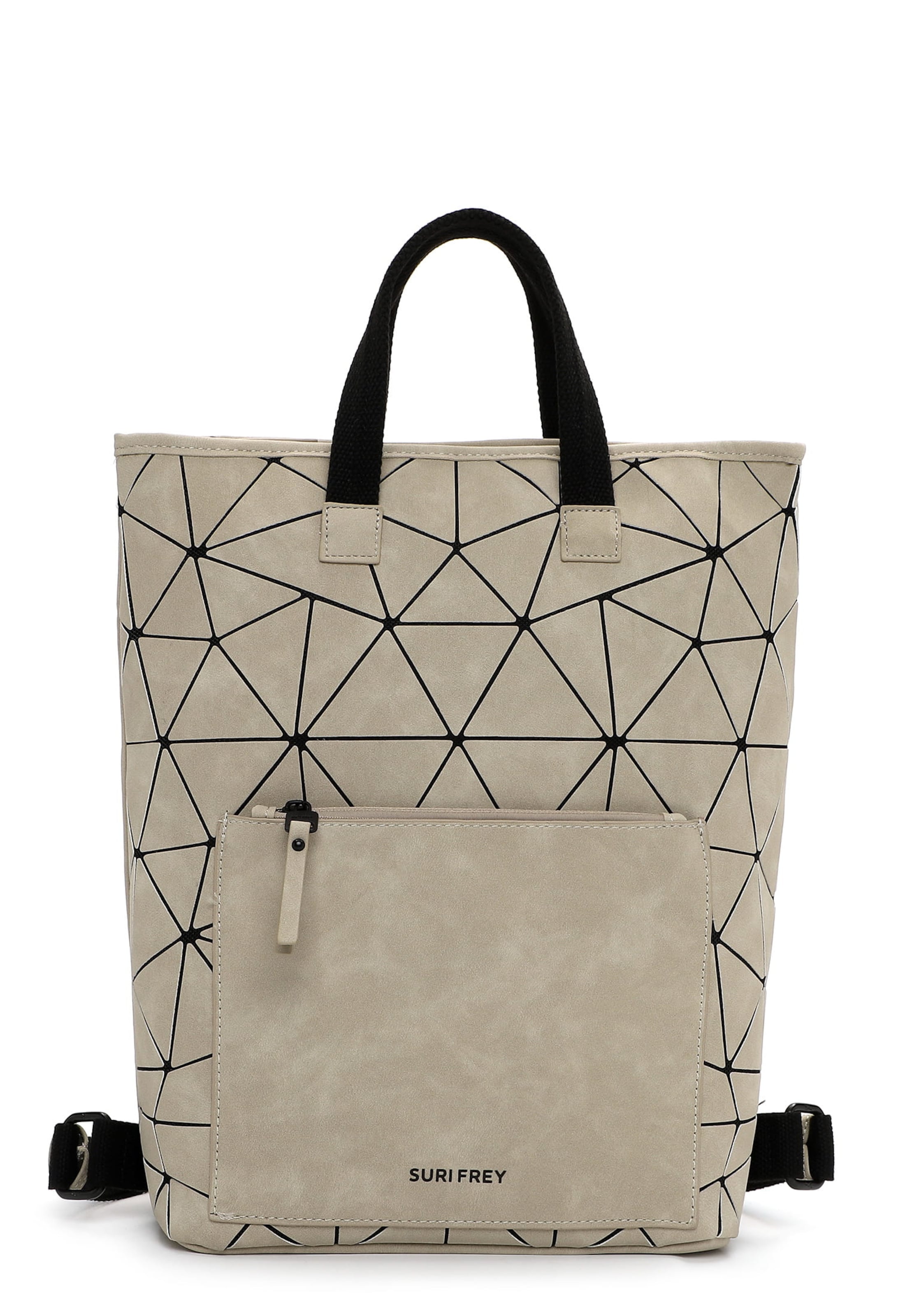 Suri Frey Rygsæk 'Jessy-Lu' i beige / sort, Produktvisning