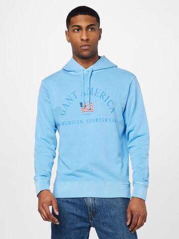 GANT Sweatshirt in Blue: front