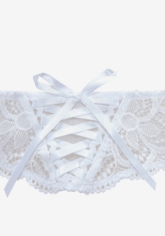 LASCANA Garter Belt in White | ABOUT YOU LASCANA Garter Belt in White | ABOUT YOU