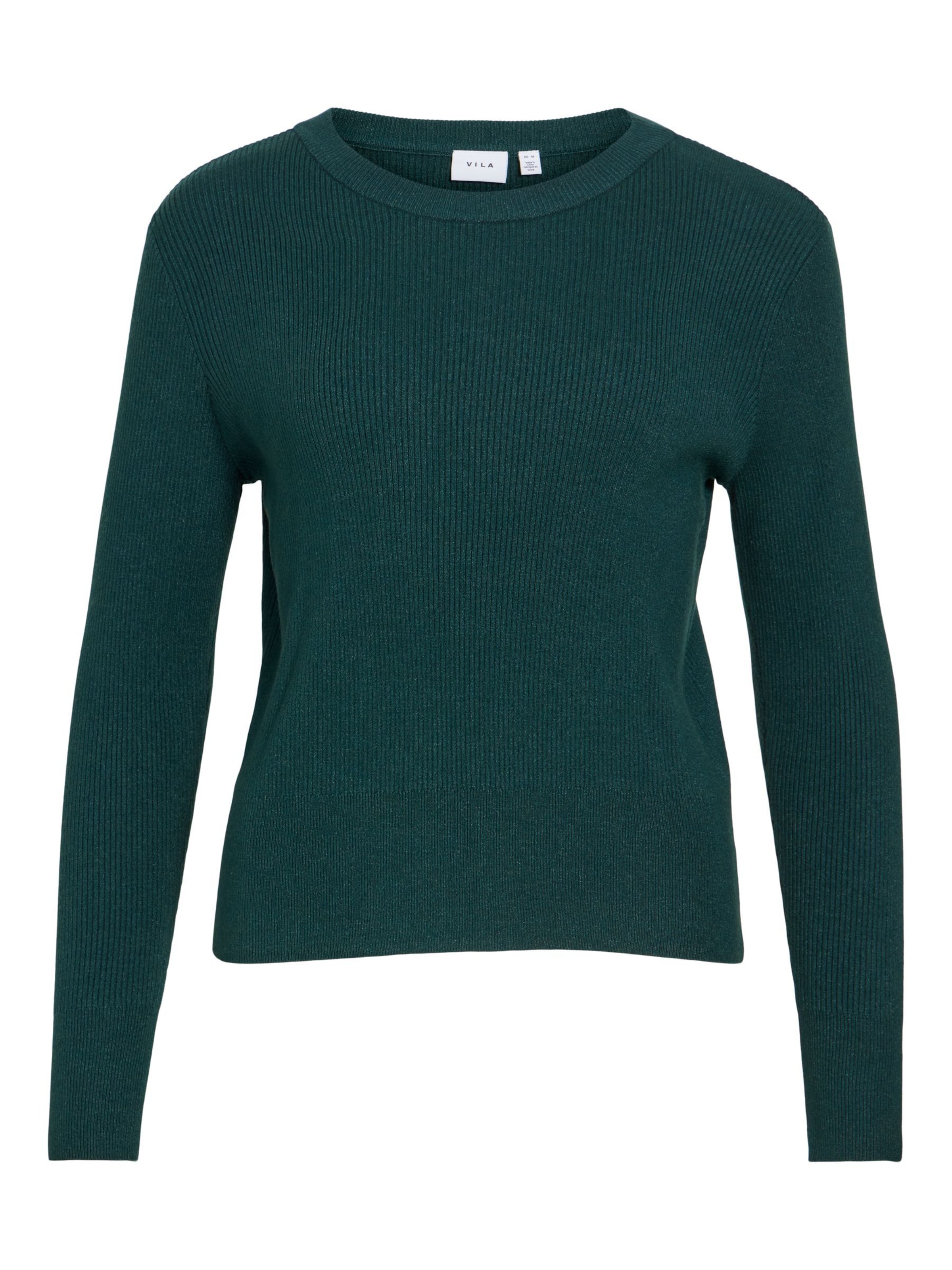 Pullover 'COMFY' di VILA in verde: frontale