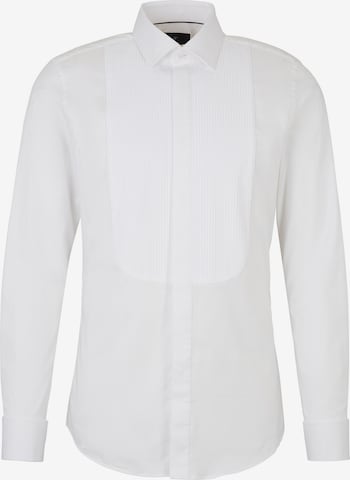 Coupe slim Chemise business 'Paavlo' JOOP! en blanc : devant