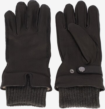 JOOP! Full Finger Gloves in Black: front