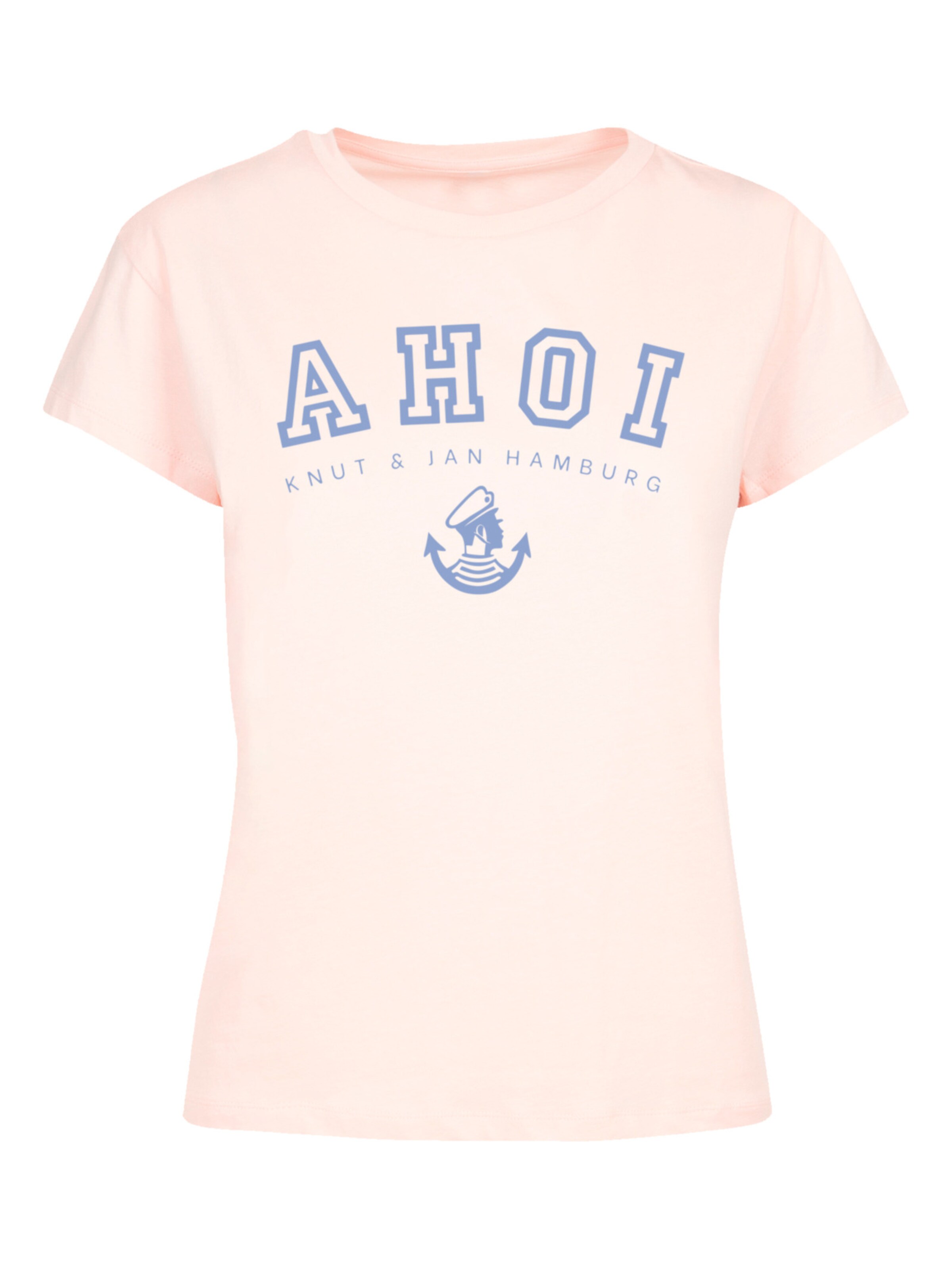T-shirt F4NT4STIC en rose : devant