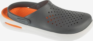 Crocs Clogs in Grey: front