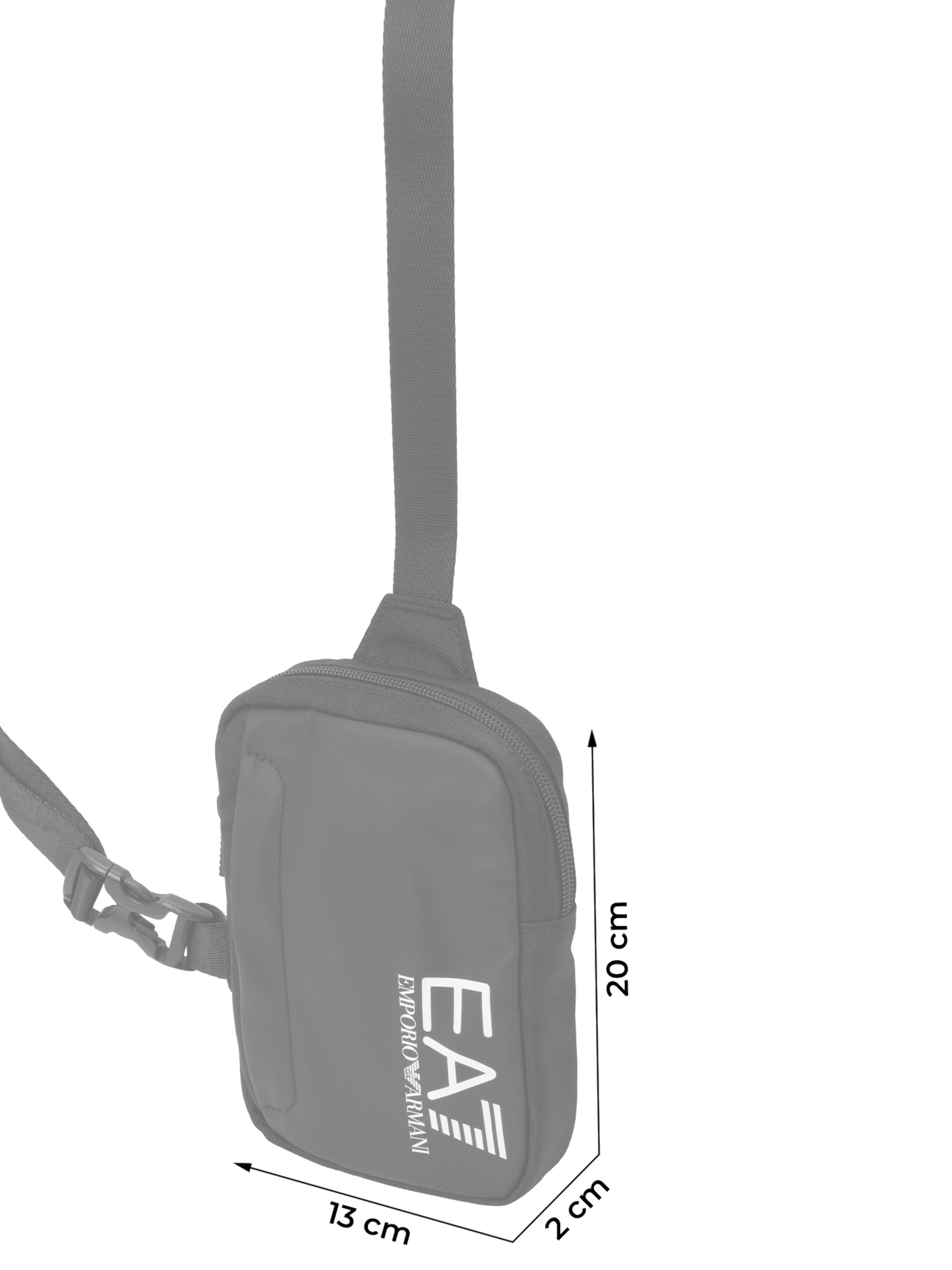 EA7 Emporio Armani Umhängetasche in Schwarz