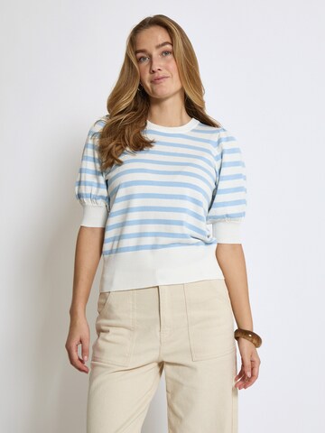 minus Trui in Blauw: voorkant