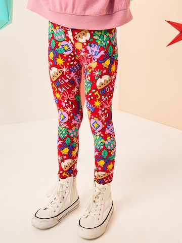 Next Skinny Leggings i röd: framsida