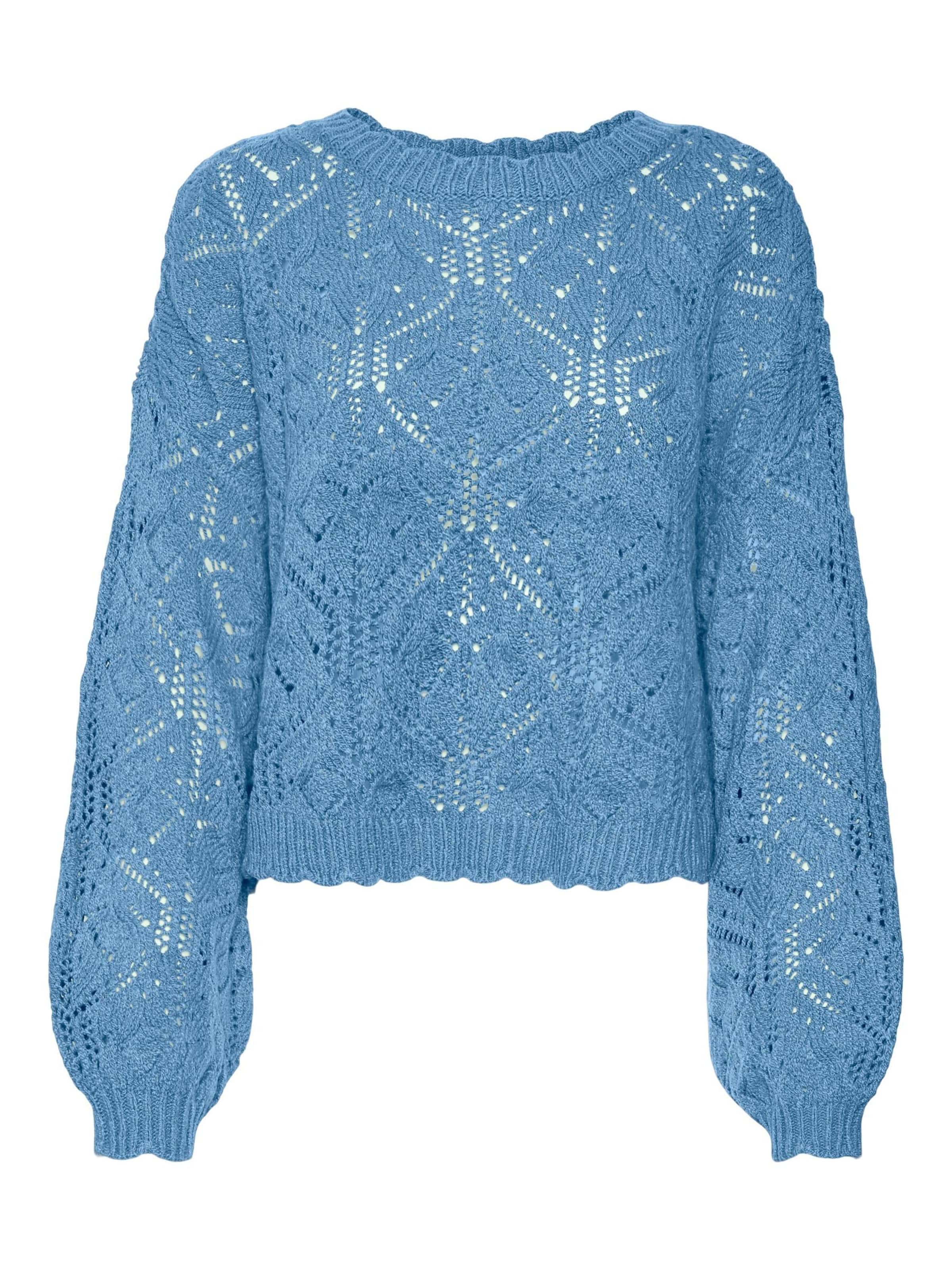 Pull-over 'FIOLA' VERO MODA en bleu : devant