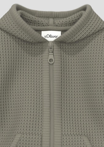 Cardigan s.Oliver en vert
