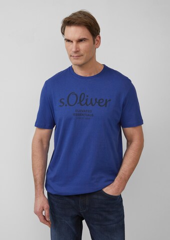 s.Oliver Shirt in Blau: Vorderseite