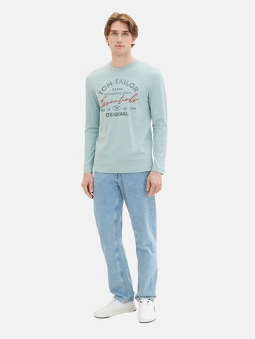 TOM TAILOR Shirt in Blau