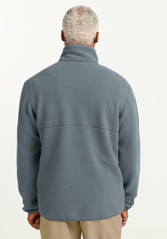 JACK WOLFSKIN Funkčná flisová bunda - Sivá