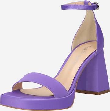 TATA Italia Strap Sandals in Purple: front