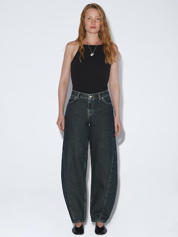 Dr. Denim Loosefit Jeans 'Nanci Mid Barrel Seam' in Blauw