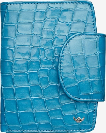 Portamonete 'Cayenne ' di GOLDEN HEAD in blu: frontale